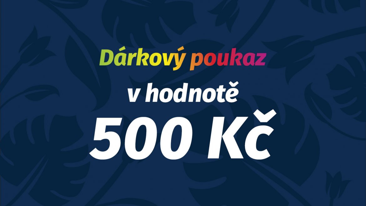 Poukaz v hodnotě 500 Kč